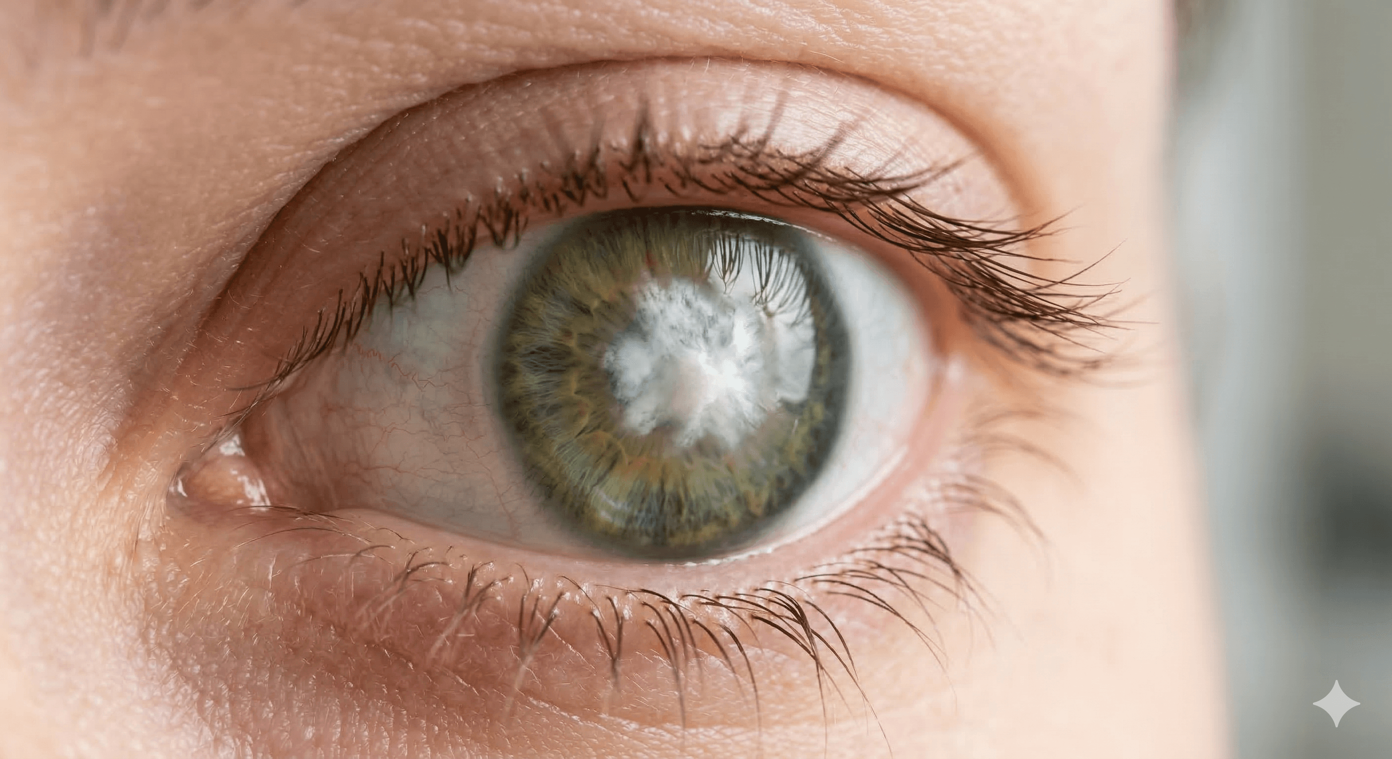 Leucoma corneal