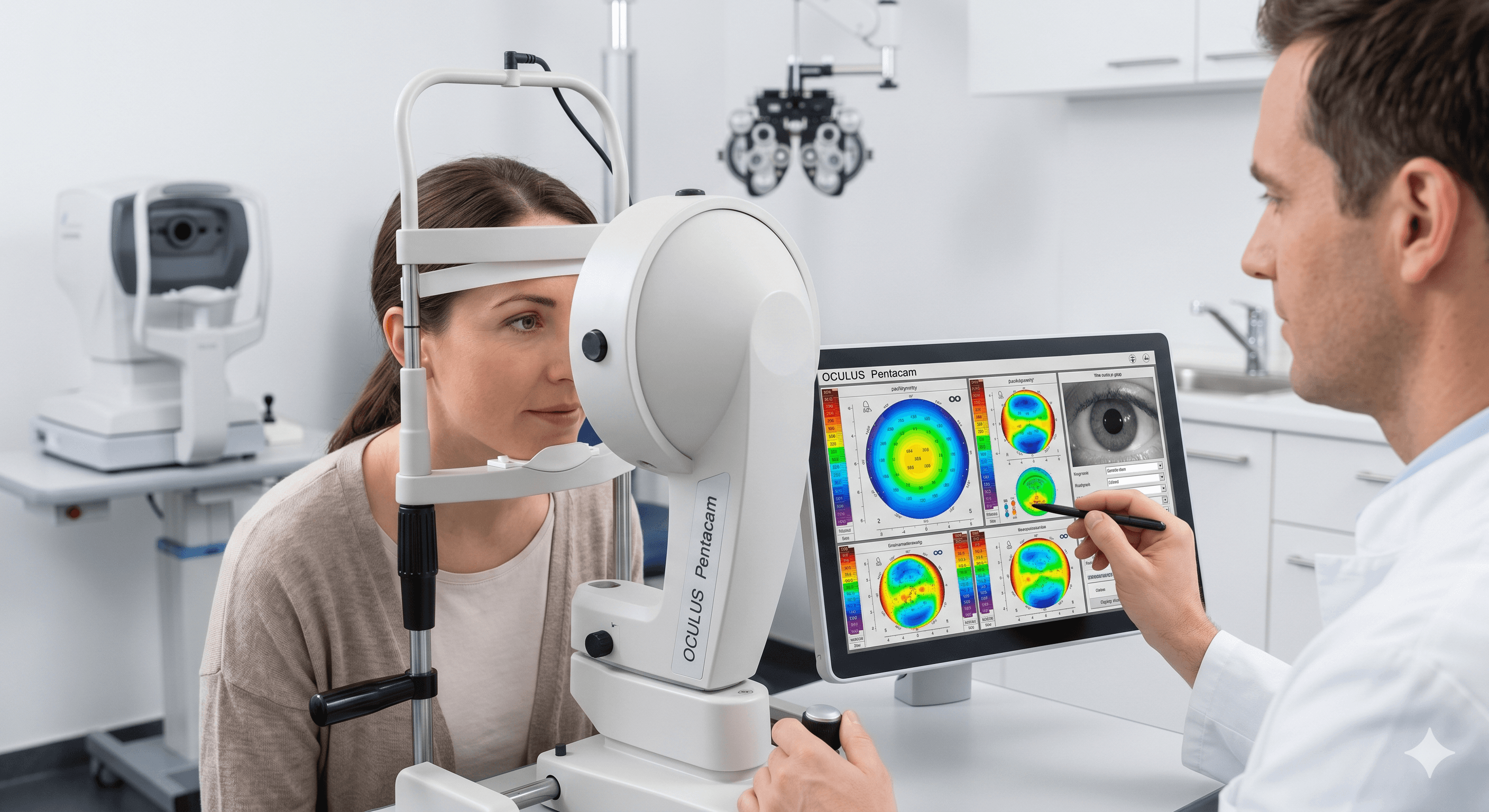 Topografía corneal Pentacam